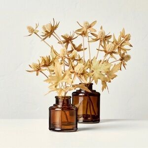 Hearth & Hand (Set of 2) 5.5” & 9.5” Faux Thistle Wildflower Fall Arrangement